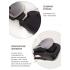 Автокресло Martin noir Elves+ Whole black (бустер со спинкой и подголовником, Isofix)