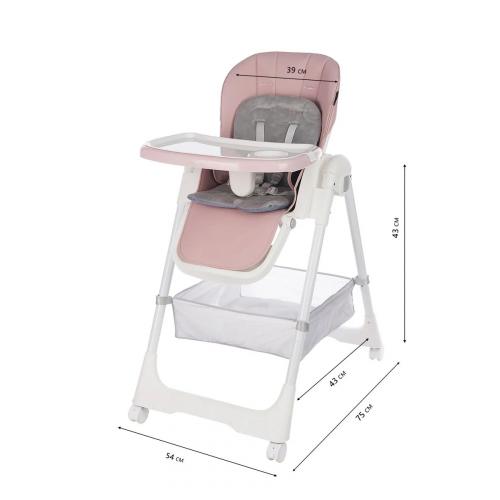 Стульчик для кормления Martin Noir TODY LUX Coral Pink (Тоди Люкс Розовый)