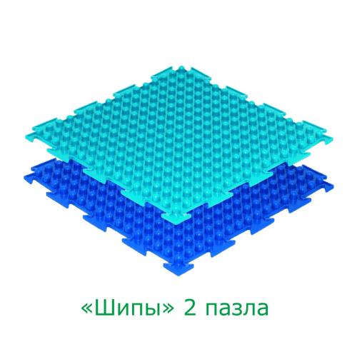 Модульный массажный коврик Ортодон № 7 Бодрость (Колючки-4, Трава-2, Шипы-2)