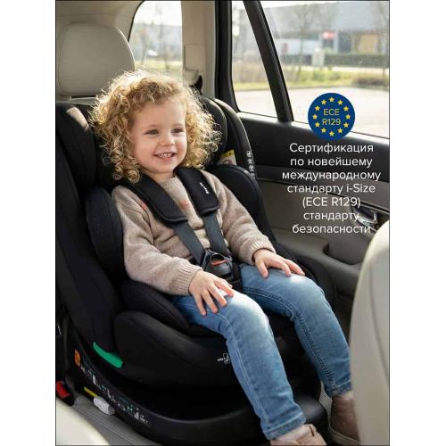 Автокресло Pituso Roys Lux black / черный (i-Size) (0-36 кг IsoFix) C014-LUX-Black