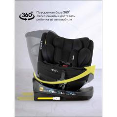 Автокресло Pituso Roys Lux black / черный (i-Size) (0-36 кг IsoFix) C014-LUX-Black