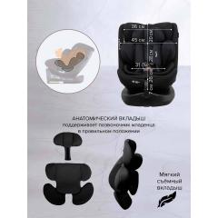 Автокресло Pituso Roys Lux black / черный (i-Size) (0-36 кг IsoFix) C014-LUX-Black