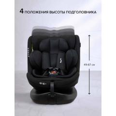 Автокресло Pituso Roys Lux black / черный (i-Size) (0-36 кг IsoFix) C014-LUX-Black