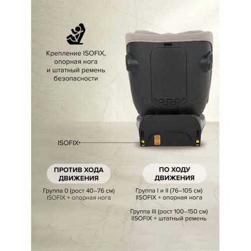 Автокресло Pituso Roys Lux black / черный (i-Size) (0-36 кг IsoFix) C014-LUX-Black