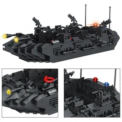Конструктор Zhe Gao QL0108 Technic Транспортный вертолет СН-47 1351 дет