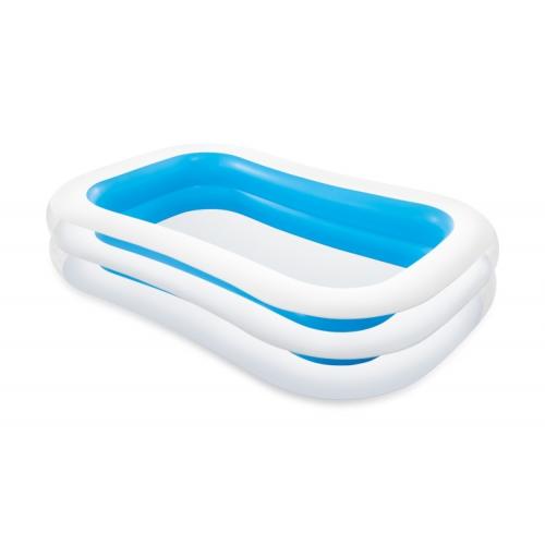 Большой семейный бассейн 2,62м x 1,75м x 56см  Intex 56483NP