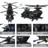 Конструктор Zhe Gao QL0108 Technic Транспортный вертолет СН-47 1351 дет