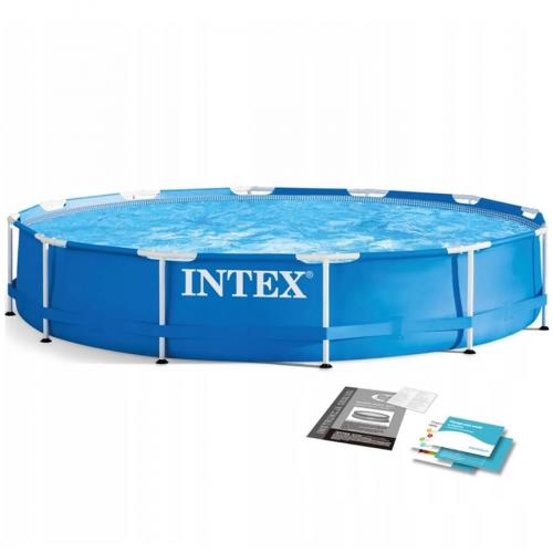 Круглый каркасный бассейн (3,66м x 76см) Intex 28210NP