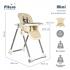 Стульчик для кормления Pituso MIMI BEIGE Бежевый (Питусо МиМи) HC502