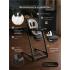 Стульчик для кормления Pituso Triola SG116 рама черная, black / черный