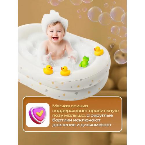 Надувная ванночка для купания / бассейн Intex 48523 (89x66x25 см)