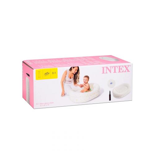 Надувная ванночка для купания / бассейн Intex 48523 (89x66x25 см)