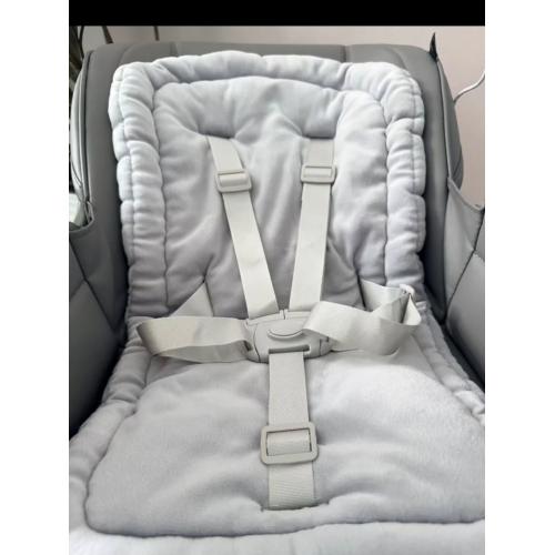 Стульчик для кормления + дуга Martin Noir CLOUD Stitch Grey /  Серый / электрокачели