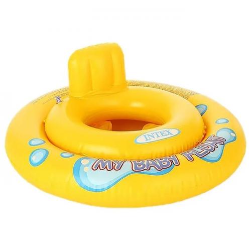Надувной круг с трусиками Intex My baby float 56585 с сиденьем (диаметр 67 см, от 1-2 лет)