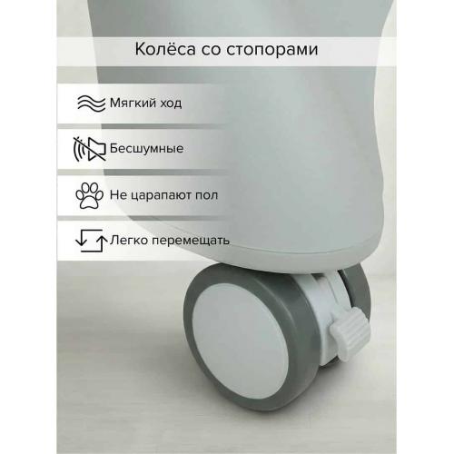 Стульчик для кормления Pituso Compatto 2026г Светло-серый YT-H36-Light grey