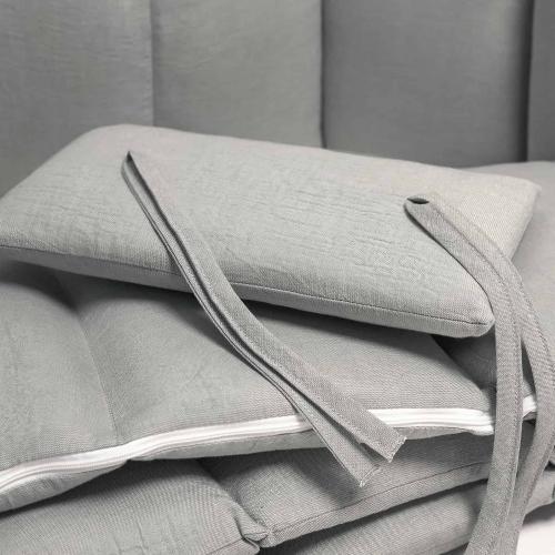 Бортик для кроватки Perina SoftCotton СК1/4-05.13 Серо-оливковый