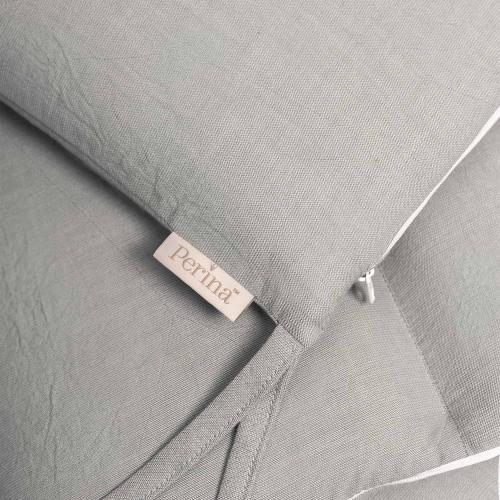 Бортик для кроватки Perina SoftCotton СК1/4-05.13 Серо-оливковый