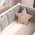 Бортик для кроватки Perina SoftCotton СК1/4-05.13 Серо-оливковый