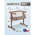 Колыбель кроватка Lionelo Aurora (Beige Taupe) бежево-коричневый