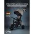Велосипед трехколесный QPlay Nova+ Plus S700 - 17 (серый) Grey / складной руль