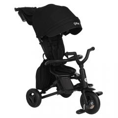Велосипед трехколесный QPlay Nova S700 (Carbon black/чёрный) S700 PLUS- Carbon black (складной)