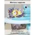 Ходунки BAMBOLA Froggy (круглые) (6 силик.кол,игр.,муз) Blue/Нежно-голубой