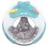 Ходунки BAMBOLA Froggy (круглые) (6 силик.кол,игр.,муз) Blue/Нежно-голубой