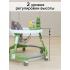 Ходунки BAMBOLA Froggy (круглые) (6 силик.кол,игр.,муз) Green/Зеленый