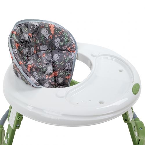 Ходунки BAMBOLA Froggy (круглые) (6 силик.кол,игр.,муз) Green/Зеленый