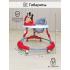 Ходунки BAMBOLA Микки и Мини (круглые) (6 силик.кол,игр.,муз, Руль) Red/Терракотовый