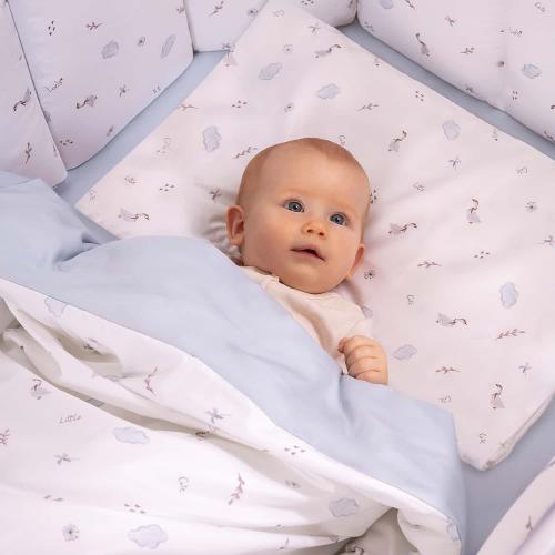 Комплект в кроватку Perina Sleepy КПБ3.100-SL.10 (Голубой)