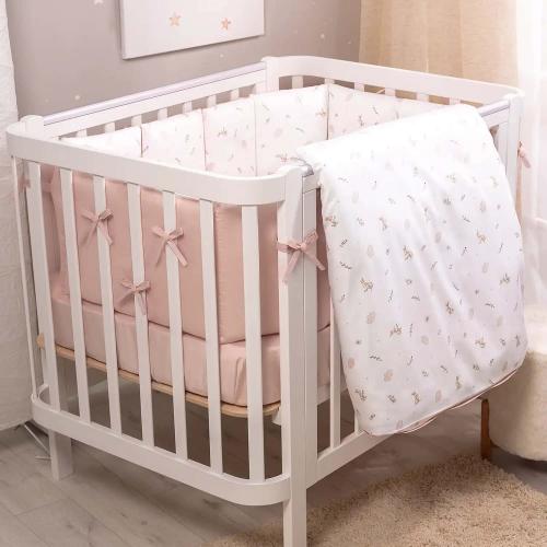 Комплект в кроватку Perina Sleepy КПП6.100-SL.07 (Розовый)