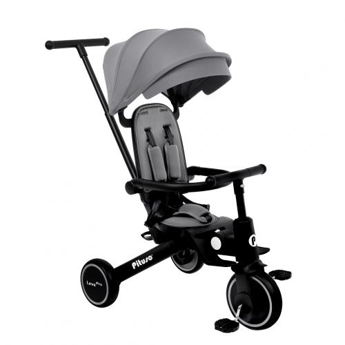 PITUSO Велосипед трехколесный Leve Pro, складной Grey Серый