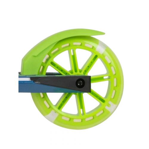 Детский самокат Tech Team Rainbow 145 синий-зеленый / blue-green 042269