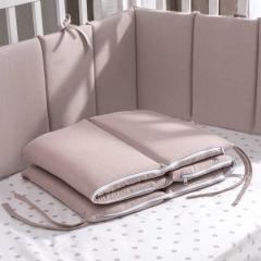 Комплект в кроватку Perina Fancy (Слоники лиловые) 6 предметов