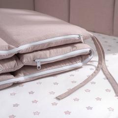 Комплект в кроватку Perina Fancy (Слоники лиловые) 6 предметов