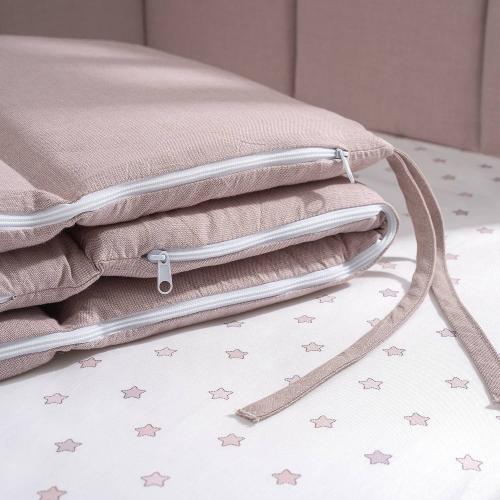 Комплект в кроватку Perina Fancy (Слоники лиловые) 6 предметов