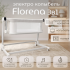 Колыбель кроватка детская BubaGo Florena BG 216-2 Белый (трансформер) Датчик плача (Smart-режим) 