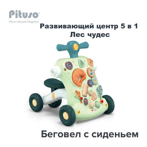 Ходунки-каталка-столик PITUSO 5в1 Лес чудес (свет,звук) HW23020985