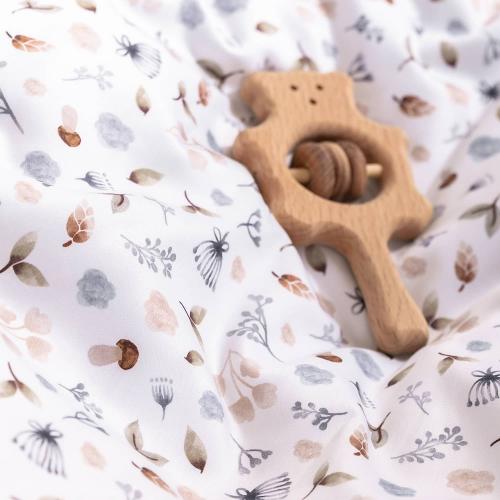 Комплект в кроватку Perina Little Forest ЛФ6-01.4 Аквамарин