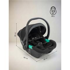 Автокресло Pituso Santiso Pro Black/Черный (i-Size) (0-13 кг) AY377-Black