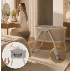 Колыбель кроватка Lionelo Gaya (Beige Sand) (укачивание, вибрация, мелодии)