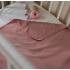 Покрывало детское 100х150 Плед арт. ПЛ.100х150.Rose / Розовый