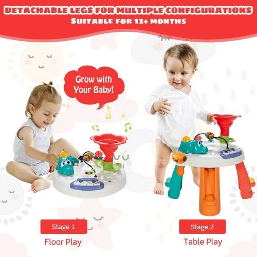 Развивающий игровой центр столик PITUSO Крокодильчик (свет, звук) 6744789