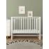 Комплект кроватка + матрас Plitex Юниор-Premium 120x60x7 (маятник продольный) Белый-Белый 3194001-2