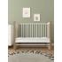 Комплект кроватка + матрас Plitex Юниор-Premium 120x60x7 (маятник продольный) Белый-Бук 3194001-6-2
