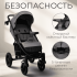 Коляска детская прогулочная BubaGo MODEL ONE BG 173-1 Темно Серый