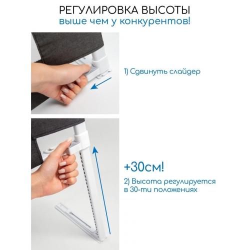 Ограждение (барьер) для кровати Amarobaby Linear / AB-LIN-BSR-BL-120 (черный)