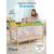 Манеж-кровать PITUSO Granada Beige Мишка Бежевый (2 уровня, лаз, кольца) P612 Bear