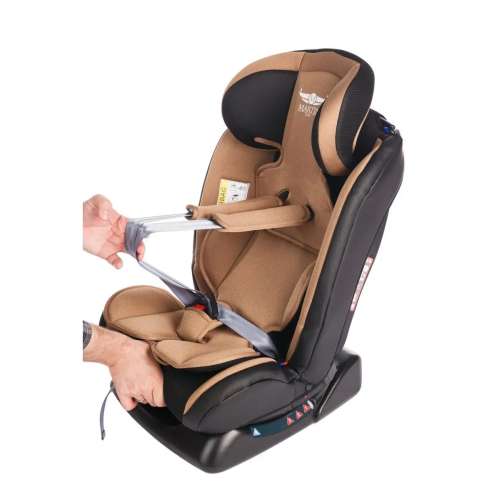 Автокресло Martin noir DISCOVERY Milk Chocolate 0-36 кг (без Isofix) бежевый/коричневый